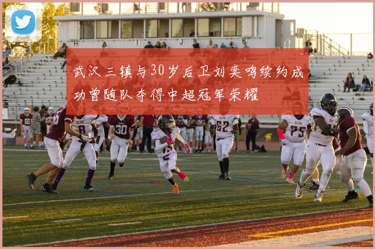 武汉三镇与30岁后卫刘奕鸣续约成功曾随队夺得中超冠军荣耀