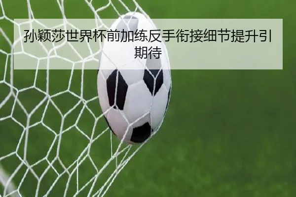 孙颖莎世界杯前加练反手衔接细节提升引期待
